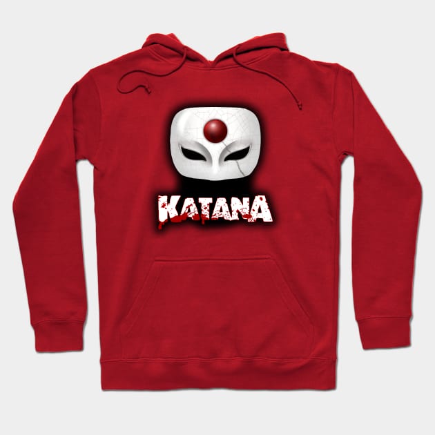 Katana Mask Hoodie by stoicroy